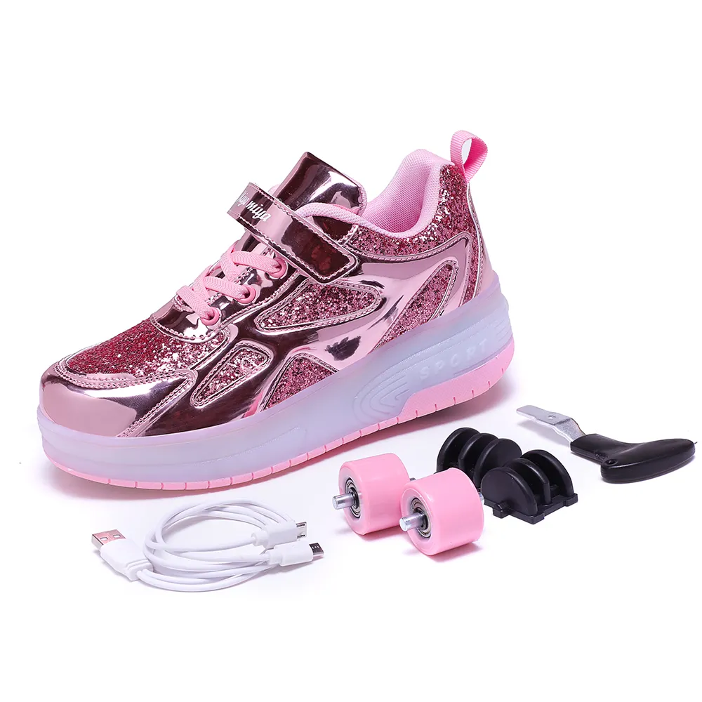 Designer LED Roller Shoes for Kids - view 2