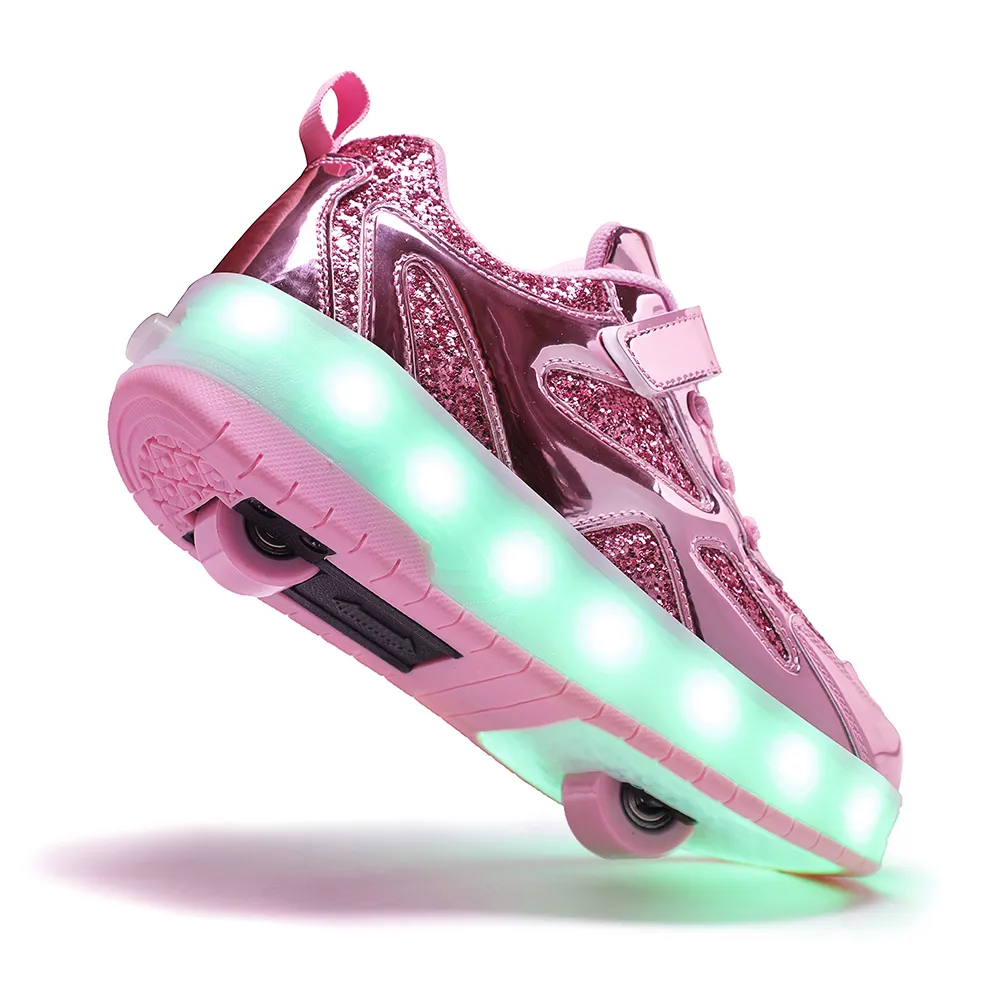 Designer LED Roller Shoes for Kids - view 4