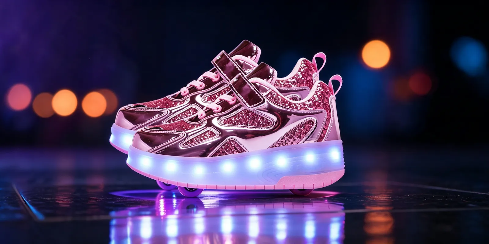 Designer LED Roller Shoes for Kids - photo 3